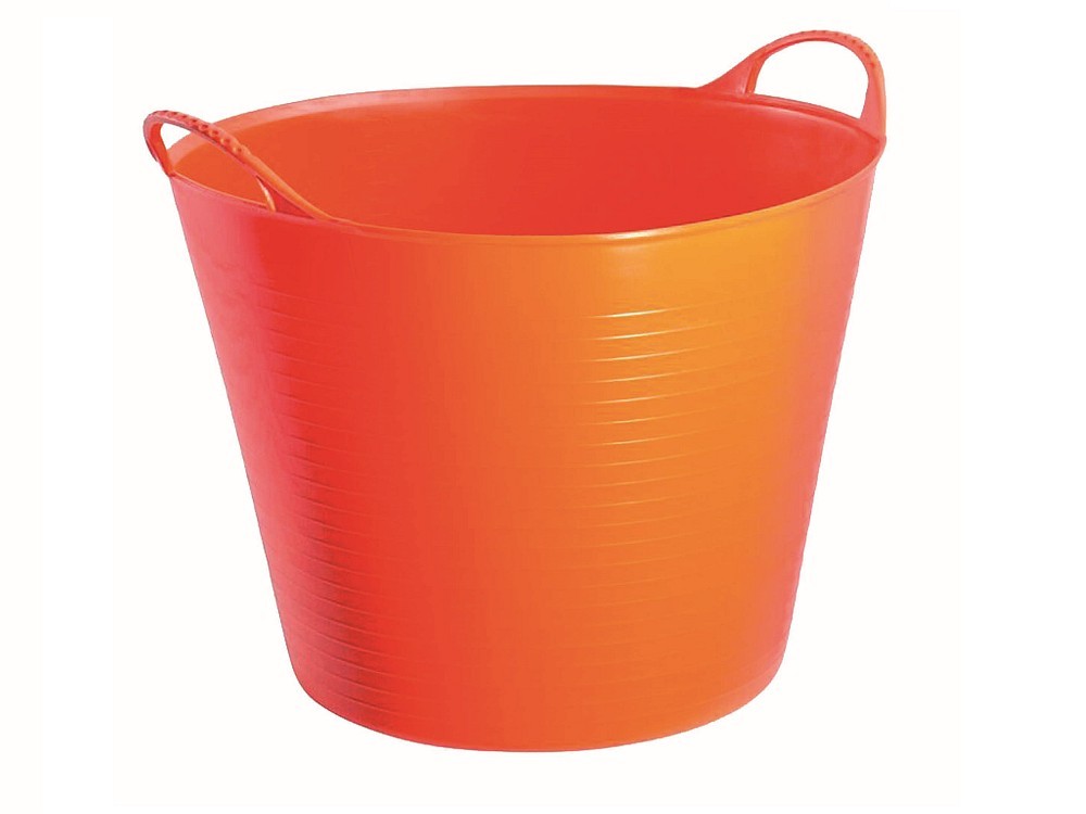 Futtertrog 38 Liter in orange