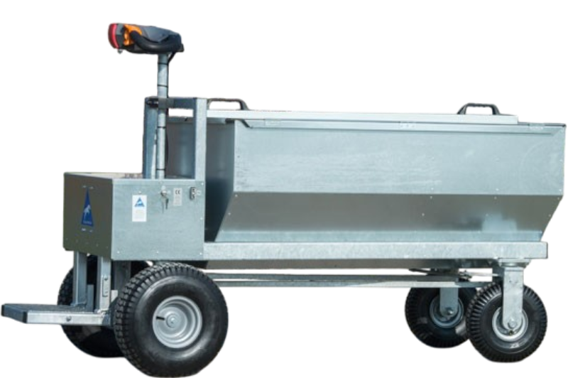 Futterwagen mit Elektroantrieb Futterwagen mit Elektroantrieb