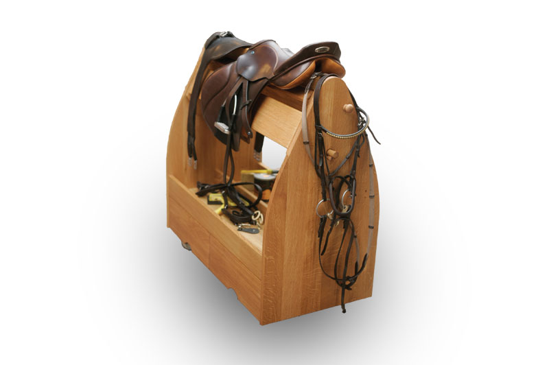 Sattelwagen aus Holz kaufen! Sattelwagen aus Holz mit Stauraum