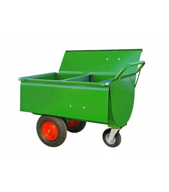 Futterwagen Typ 200 LL mit Trennwand und Deckel