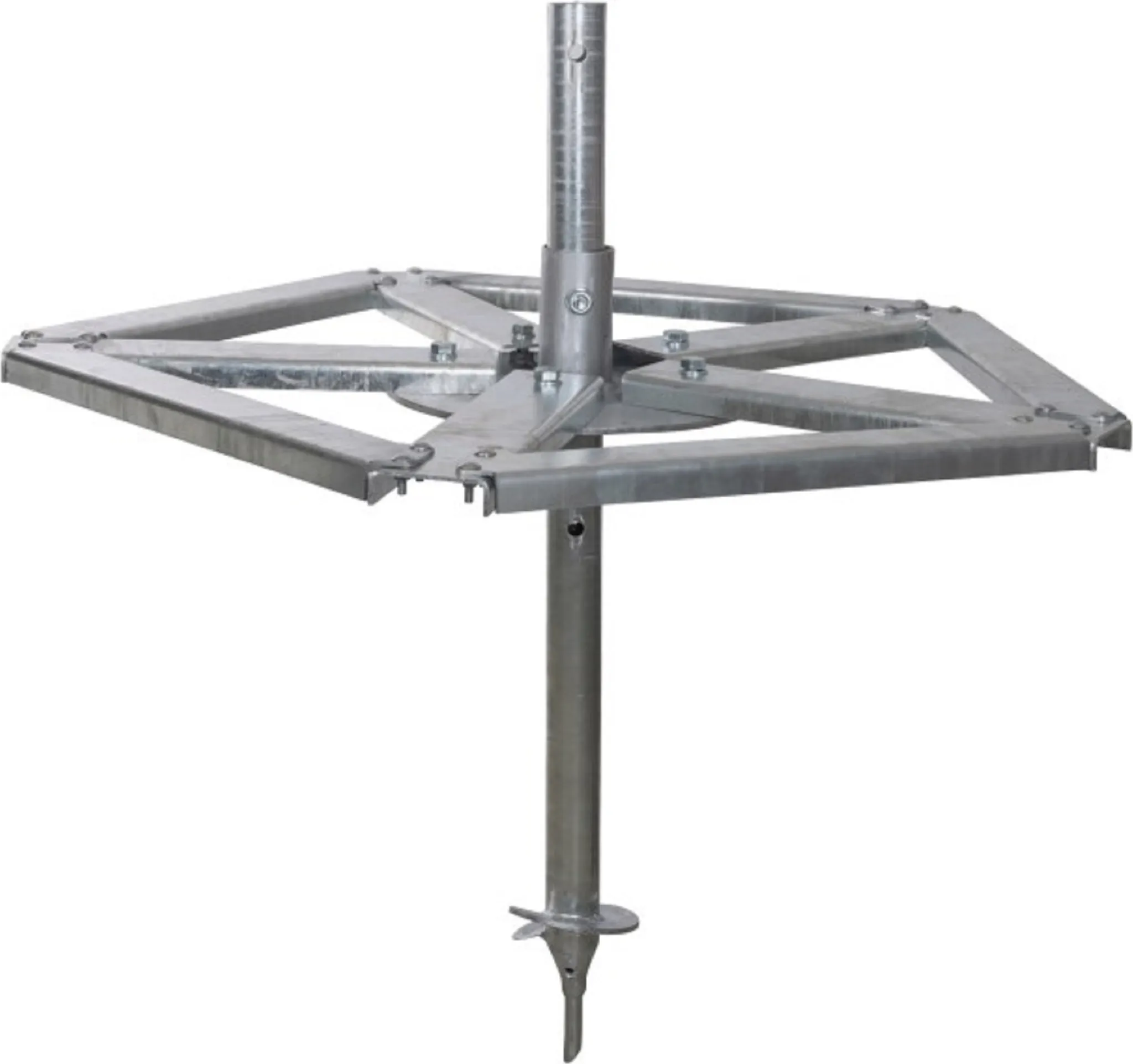 Bodenanker-Set für Pfahlbürste Maxi